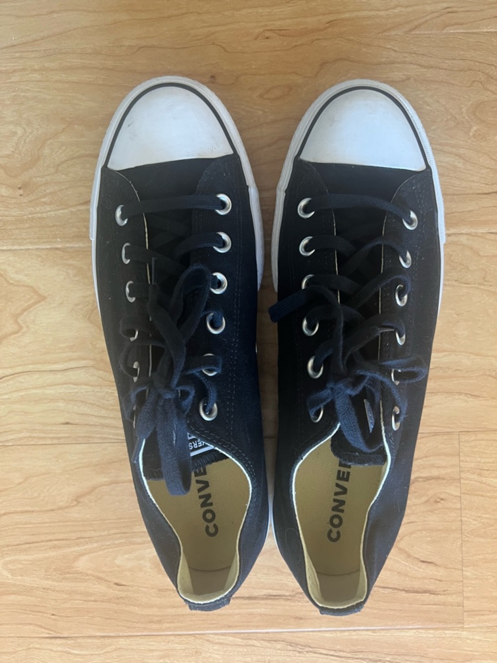 Converse Double Stacked Low-Top Canvas Platform Sneakers - Men - Picture 3 of 6